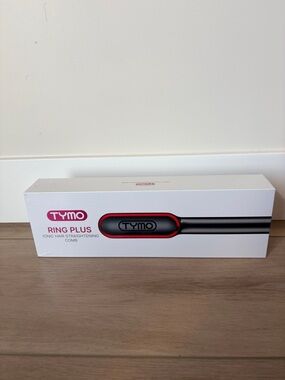 SEALED TYMO RING PLUS Ionic Hair Straightening Comb – Brand New